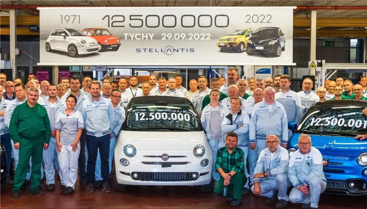 Stellantis made 12.5 million cars in Tychy