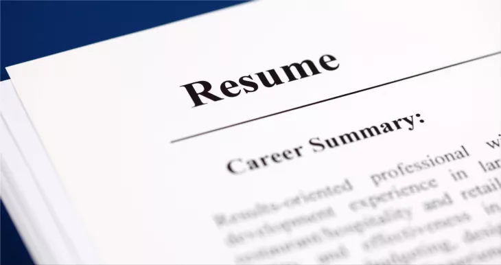 Traditional resumes