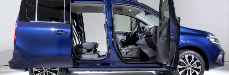 2023 Renault Kangoo E-tech Electric family minivan with 90kW