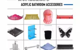 acrylic bathroom accessories